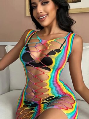 VESTIDO ARCO IRIS